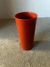 Tupperware Stackable Tumbler Cup 16 oz.  6.5" #1348 Red