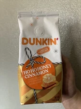Dunkin’ 11 oz Bagged Ground Coffee Seasonal Ho Ho Honey Cinnamon LIMITED EDITION