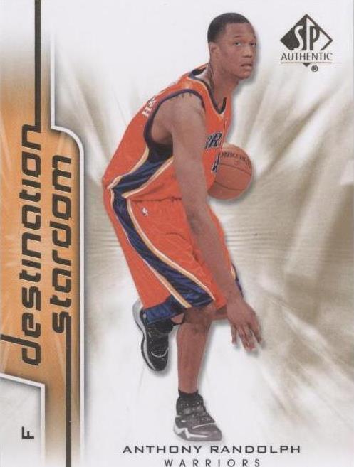 2008-09 SP Authentic - Destination Stardom Anthony Randolph #DS-14 (RC ...