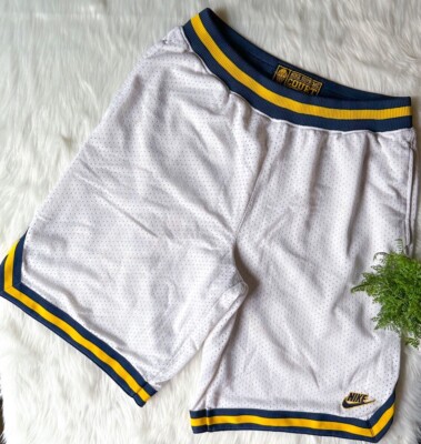 Vintage Rare Nike Basketball Shorts Supreme Court White Blue