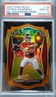 2020 Panini Select - Premier Level Orange Prizm Die-Cut #130 Patrick Mahomes II