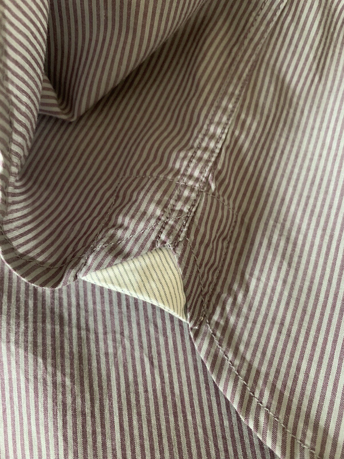 Paul Smith - Long  Sleeve Shirt "JEANS"  Tailored Fit Size M Pit to Pit 20 BNWT image 8