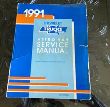 1991 Chevrolet Trucks Astro Van Service Manual, ST 372-91