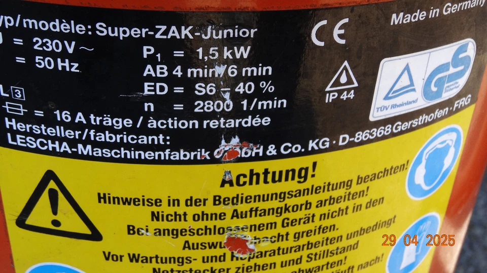 Lescha Super-ZAK Gartenhäckseler - Bild 2 von 4