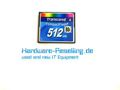 Transcend CF-CARD 512MB 80x CompactFlash
