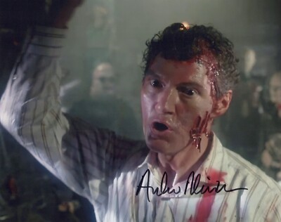 Hellraiser 8x10 Horrorfilm Foto signiert von Schauspieler Andrew Robinson