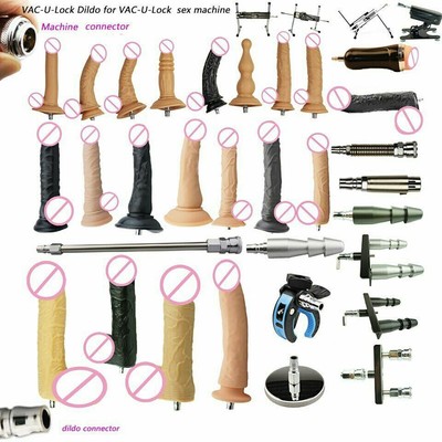 New 27 Types Noiseless Machine Attachment Vac-u-lock Dildos Suction Cup Toys