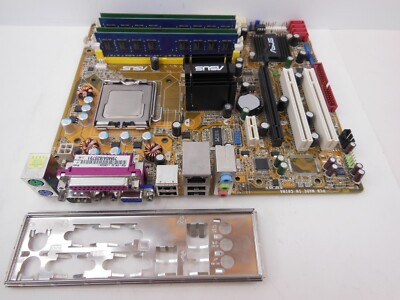 Asus P5B-VM SE LGA775 Mobo + Intel Q8200 4 Core CPU + 8GB DDR2 RAM Combo Tested