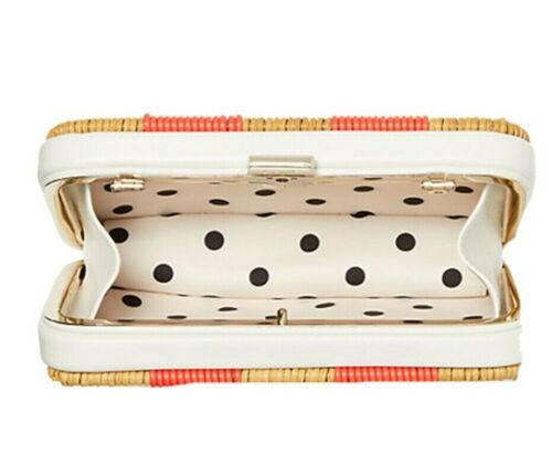 Bandolera de mano Kate Spade Kitt Mimbre pequeño con embrague - Imagen 2 de 6