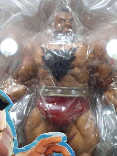 Figura roja Storm Collectibles STREET FIGHTER V ZANGIEF SELLADA buen estado - Imagen 3 de 24