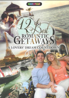 12 Best Romantic Getaways ,NEW! DVD Lover's Dream, Paris, Rome, Prague, Maui
