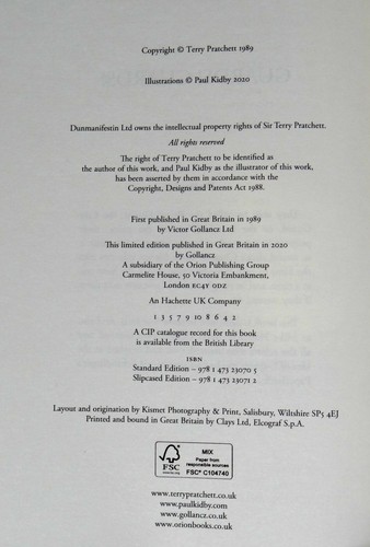 Terry Pratchett Guards! Guards! Discworld Signed Limited Illustrated Hardcover - Zdjęcie 12 z 12