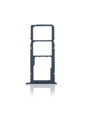 Dual Sim Card Tray Compatible For Motorola Moto G7 Play XT1952 / 2019  Black 