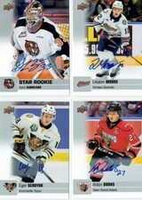AIDAN DUDAS '19/20 Upper Deck CHL AUTOGRAPH card #19 GROUP B 1:49