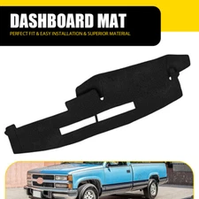 For 1988-1994 Chevrolet C1500 C2500 C3500 Dash Mat Dashboard Cover Dashmat EPY