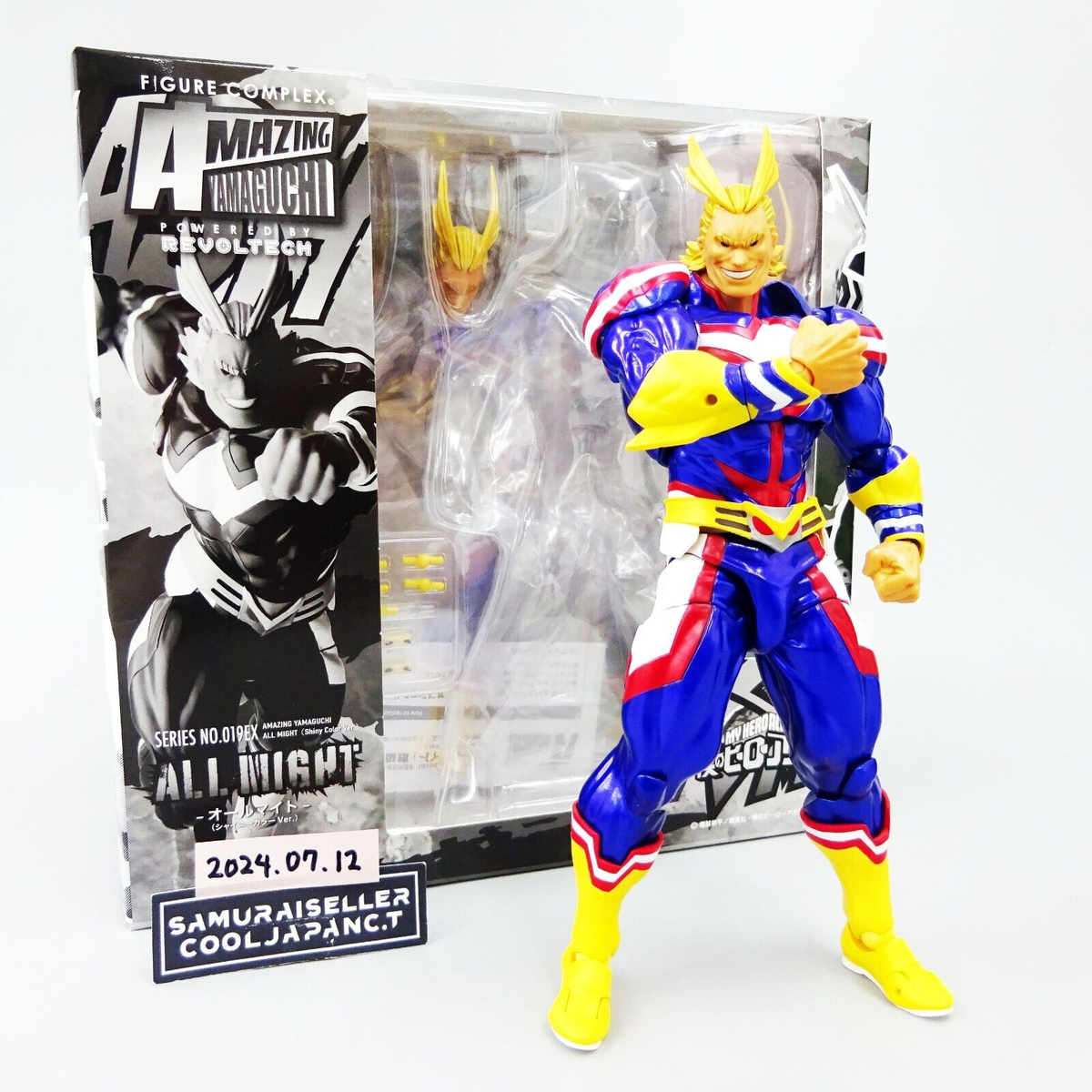 アメイジングヤマグチ オールマイト シャイニーカラー リボルテック