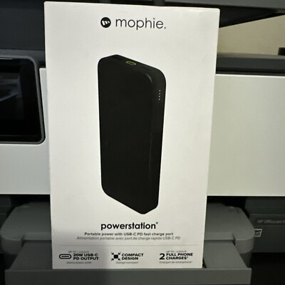 Mophie Powerstation XL 10000mAh 20W USB-C PD 2x USB-A (New in Box