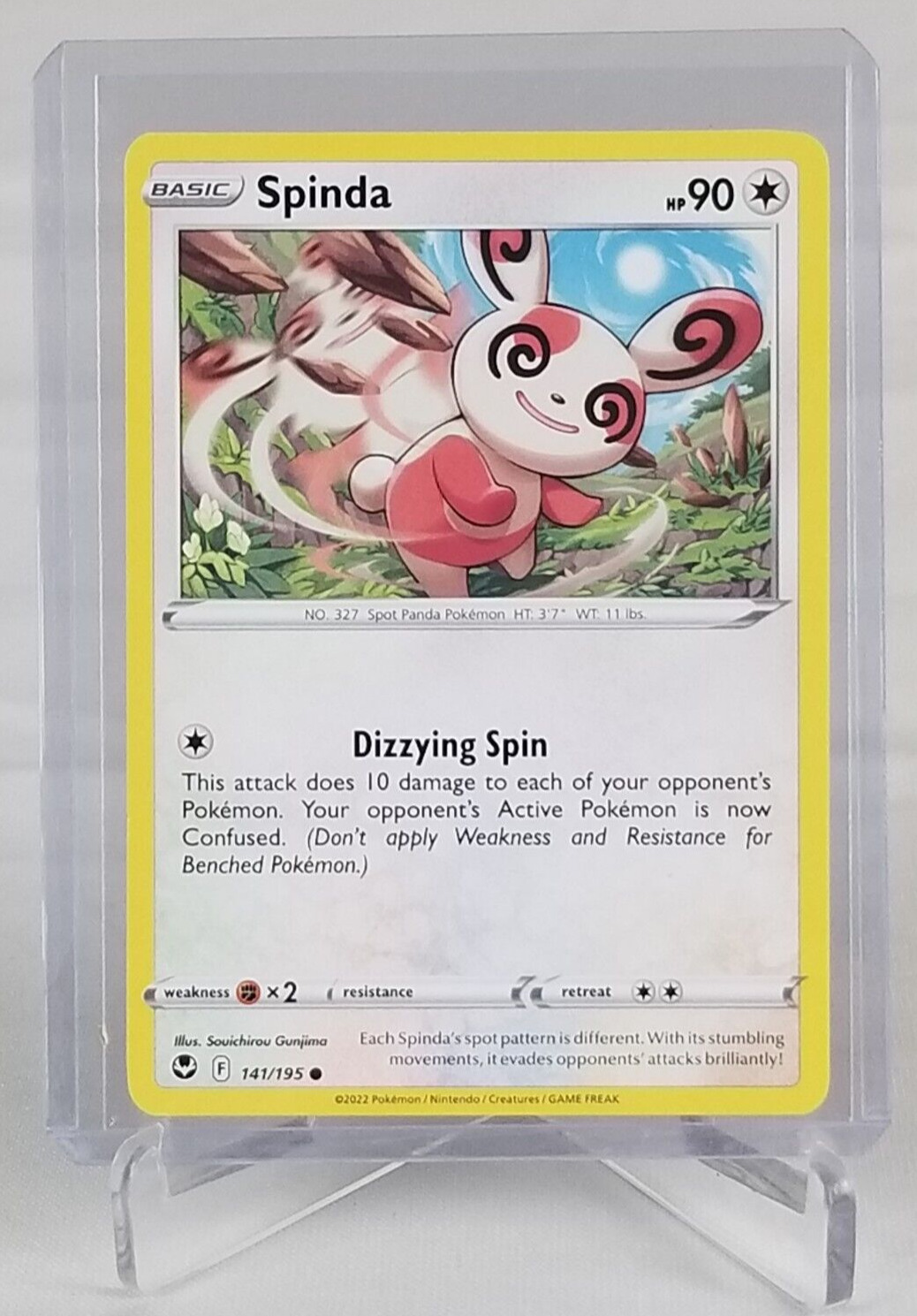 Spinda Hp 90 #141 Pokemon Card 2022