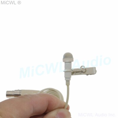 ME2-AKG Lavalier Lapel Microphone for AKG Samson mini 3Pin Wireless TA3F - Beige