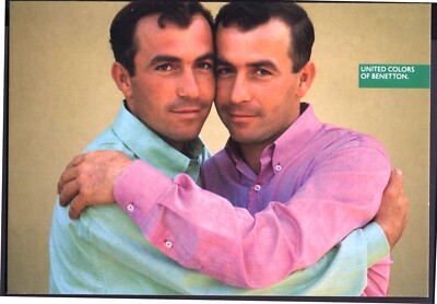 Promo-Postkarte: ''United Colors of Benetton'' - Globale Modemarke. Kostenloser Versand UK