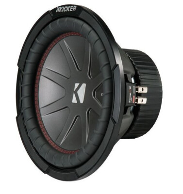 Kicker 48CWR104 CompR 10'' Dual Schwingspule Auto Audio Subwoofer - 4 Ohm