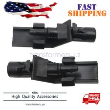 2pcs For Honda Civic 2017-2021 76810-tgg-e01 Front Windshield Washer Nozzle Jet