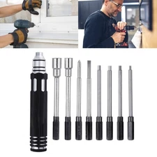 Professional Steel 8 in1 Screwdriver Set RC Repair Tool Kit for Plane Hex