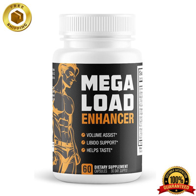 Mega Load Enhancer   Semen Volume & Fertility Booster for Men (60 Capsules)