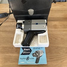 VINTAGE CHINON DART SUPER 8 4X ZOOM CINE FILM MOVIE CAMERA *WORKING*