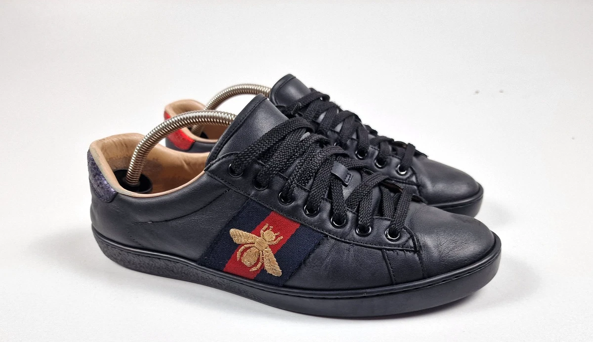 GUCCI - GUCCI ランニング　L   黒　　unisex Gucci Run Sneaker Black Yellow for sale | eBay
