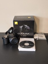 Nikon Coolpix L100 10.0MP Digital Camera 15x Zoom with Box