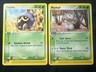 Nuzleaf 49/100 & Seedot 76/100 2003 Pokémon Sandstorm Mint