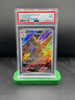 CARTE POKEMON TYRANOCIF 222/193 GRADEE PSA 9 🇫🇷 FR 🇫🇷 EVOLUTION A PALDEA