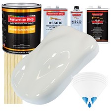 Pure White Gallon Premium Urethane Basecoat Clearcoat Car Auto Paint Fast Kit Pure White Gallon Premium Urethane Basecoat Clearcoat Car Auto Paint Fast Kit