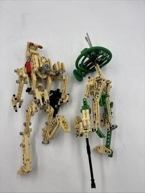Vintage LEGO Star Wars Technic Droids Lot: 8000 Pit Droid & 8001 Battle Droid