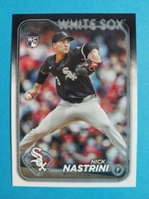 2024 Topps Update Series Nick Nastrini RC #US225 Chicago White Sox