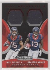 2016 Panini Rookies & Stars Dual Jerseys 40/99 Will Fuller V Braxton Miller 0r4