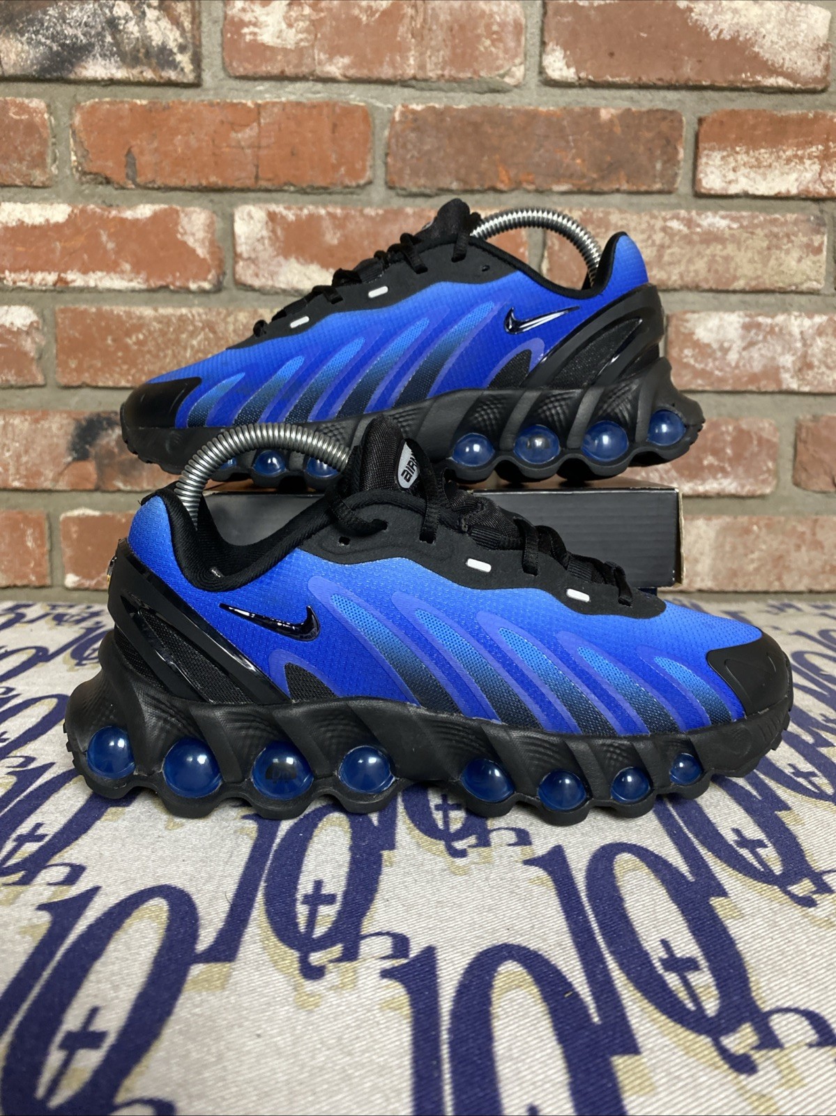 Size 4.5Y  - Nike Air Max DN8 Hyper Royal GS Preowned Original Box HF7310 003