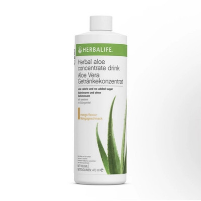Herbalife Aloe Vera Getränkekonzentrat Mango 473 ml, ohne Zuckerzusatz