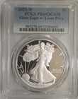 2025-W Proof American Silver Eagle Laser Beam Privy PCGS PR69DCAM