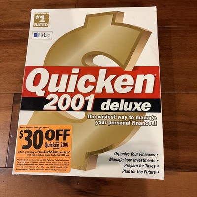 Quicken 2001 Home and Business For Windows 95/98/2000
