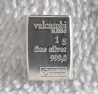 🔥Silver 📈🔥1 Gram .999 Silver Bar - Valcambi FAST FREE SHIPPING - SHIPS TODAY!