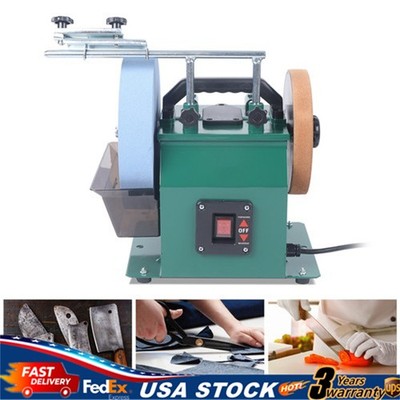 Electric 240w Sharpener Water-cooled Grinder Machine Planer Knife Blade 1425 Rpm
