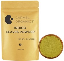 Poudre De Feuilles D'Indigo Bio Carmel 340g
