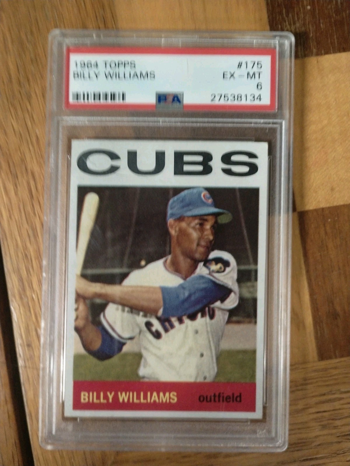 1964 Topps - Billy Williams #175 PSA 6 EX-MT