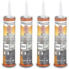 Dicor 501LSW-1 Self-Leveling Lap Sealant, 4 Pack 
