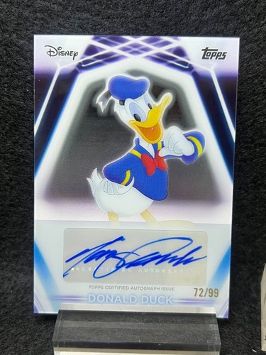 Tony Anselmo [Gold] #MSA-TA 2026 Topps Disney Neon Mickey Shorts Short Print Autograph card
