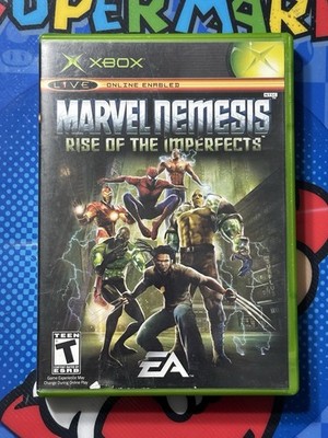 Marvel Nemesis: Rise of the Imperfects (Xbox 2005) Complete CIB Tested