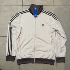 Adidas Originals Beckenbauer Classic Track Top Brown Mens Sz NEW JP2522