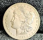 1893 Morgan Dollar XF in Grade Semi Key Date